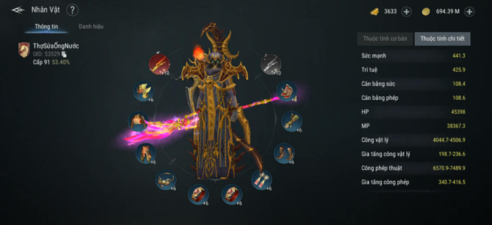 ACC SEVER NAM THẬP TỰ NARSUN 85  Sun D9 + 10 